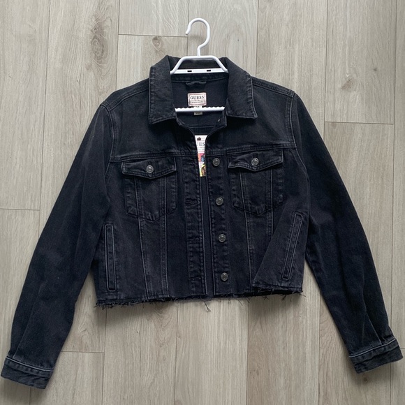 Cropped denim jacket - Picture 2 of 2